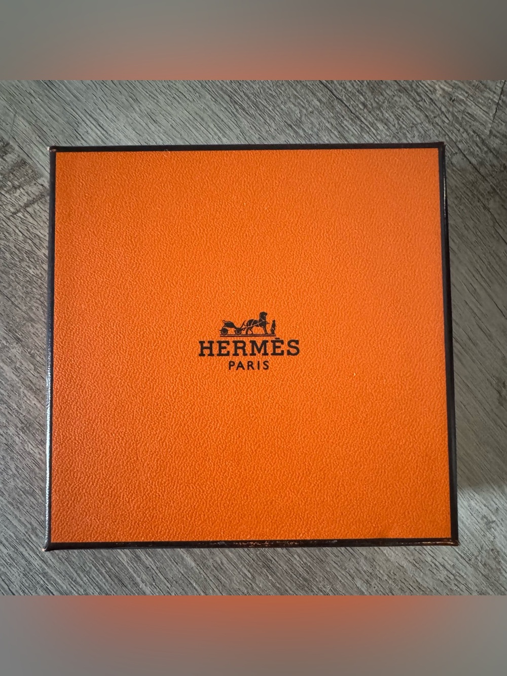 Hermes Gift Box 4 x 4 x 1.5